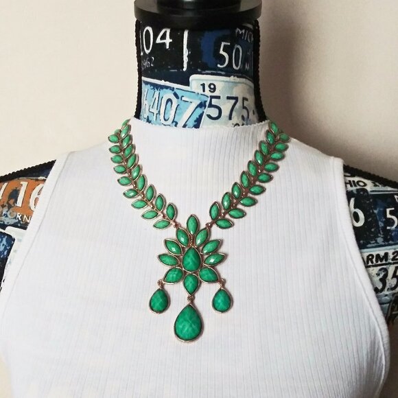 AMRITA SINGH Hamptons Dune Faceted Boho Bead Drop Necklace Statement Jewelry - Picture 9 of 10